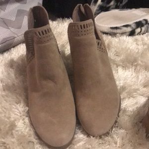 Brown booties